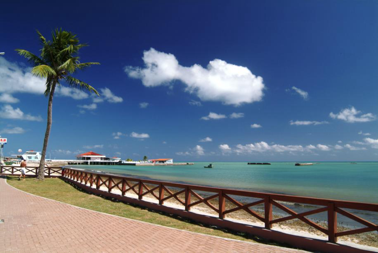 Muito sol, sal e mar em Maceió.
