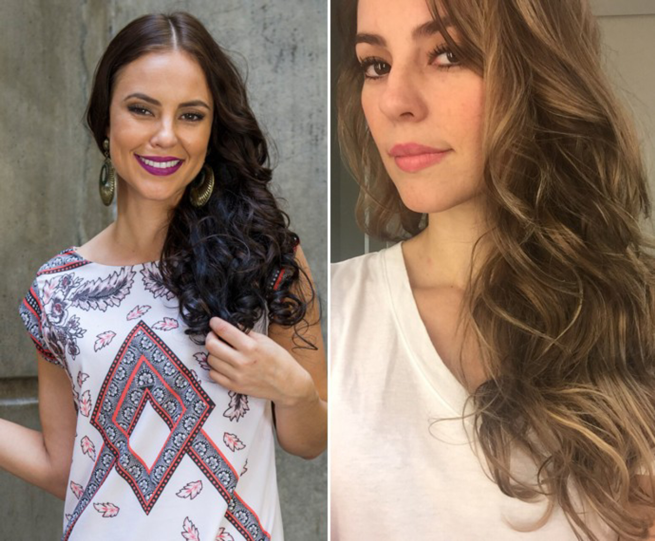 A atriz Paolla Oliveira clareou as madeixas para a nova fase da novela. (Foto: Gshow)
