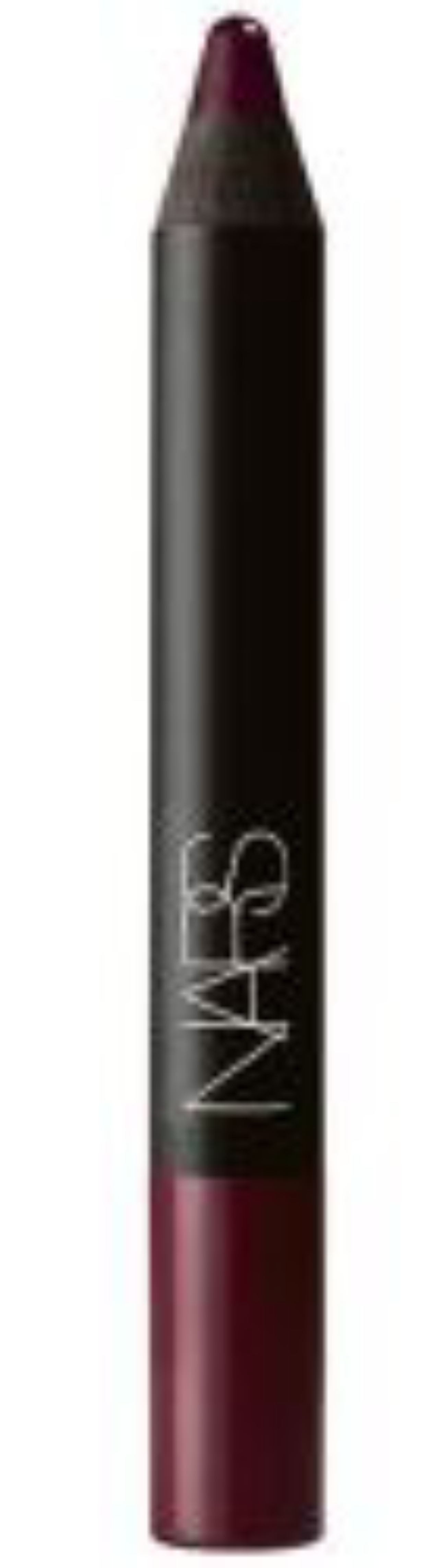 Burgundy. Velvet Matte Lip Pencil  na cor Train Bleu, da Nars. R$ 114 na Sephora.
