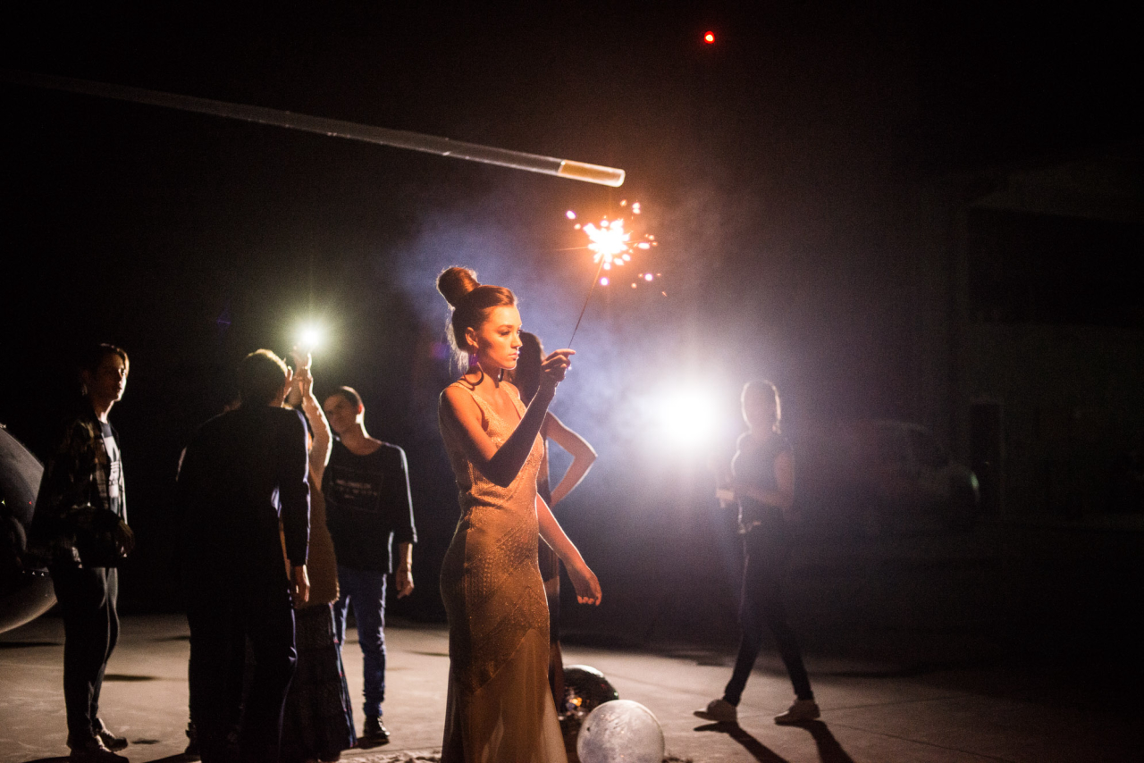 Testes com sparkles antes do clique. Foto: Mariana Lima. 