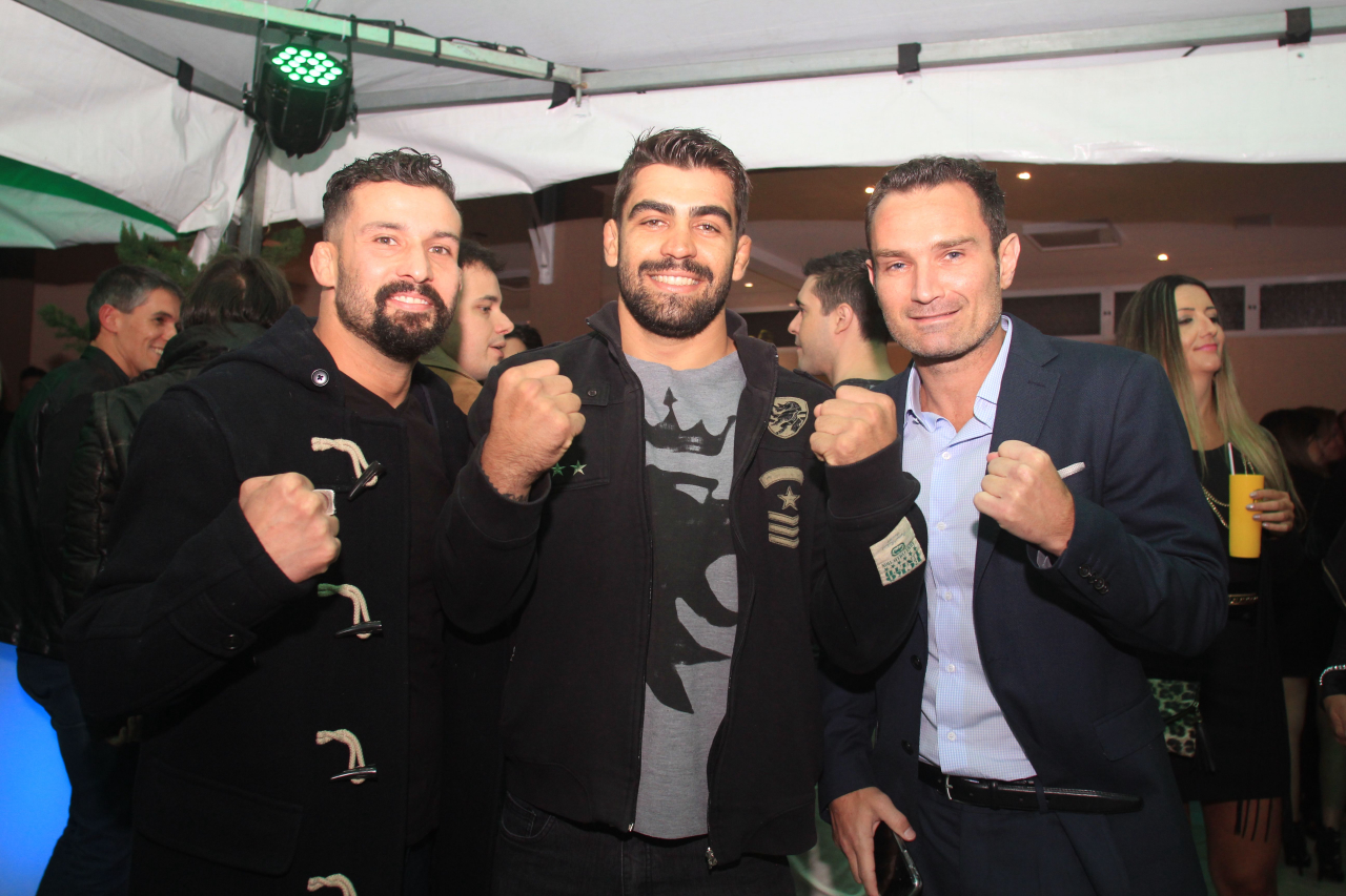 Cristiano Marcello, Eliseu Capoeira e Giovane Decker.