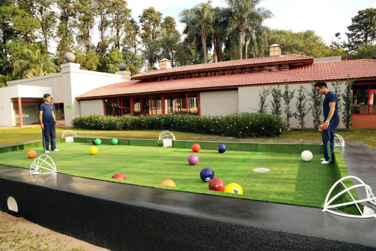 O FootSnooker mistura futebol e sinuca. Foto: Divulgação