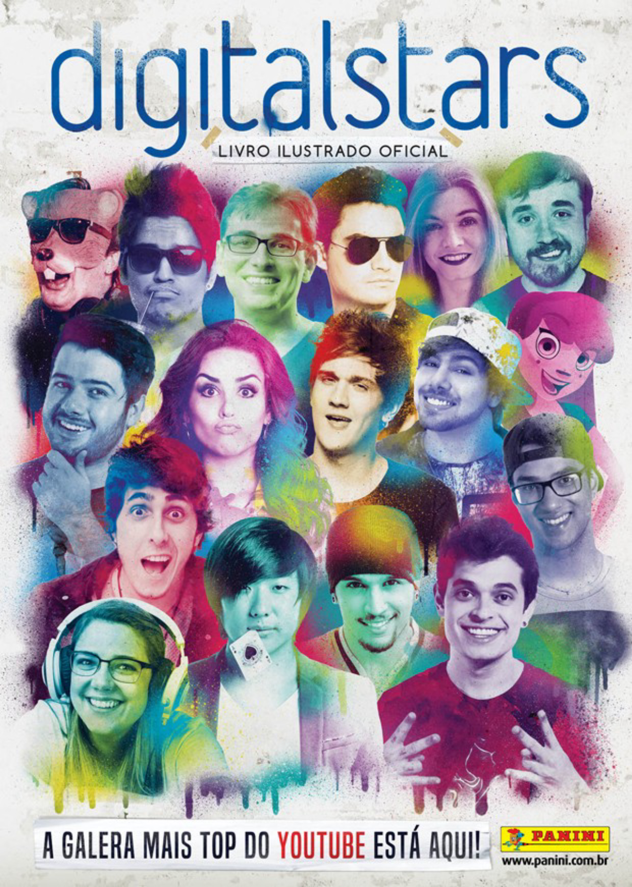 Álbum de figurinhas de youtubers chega à Curitiba em 1º de agosto. Foto: Reprodução.