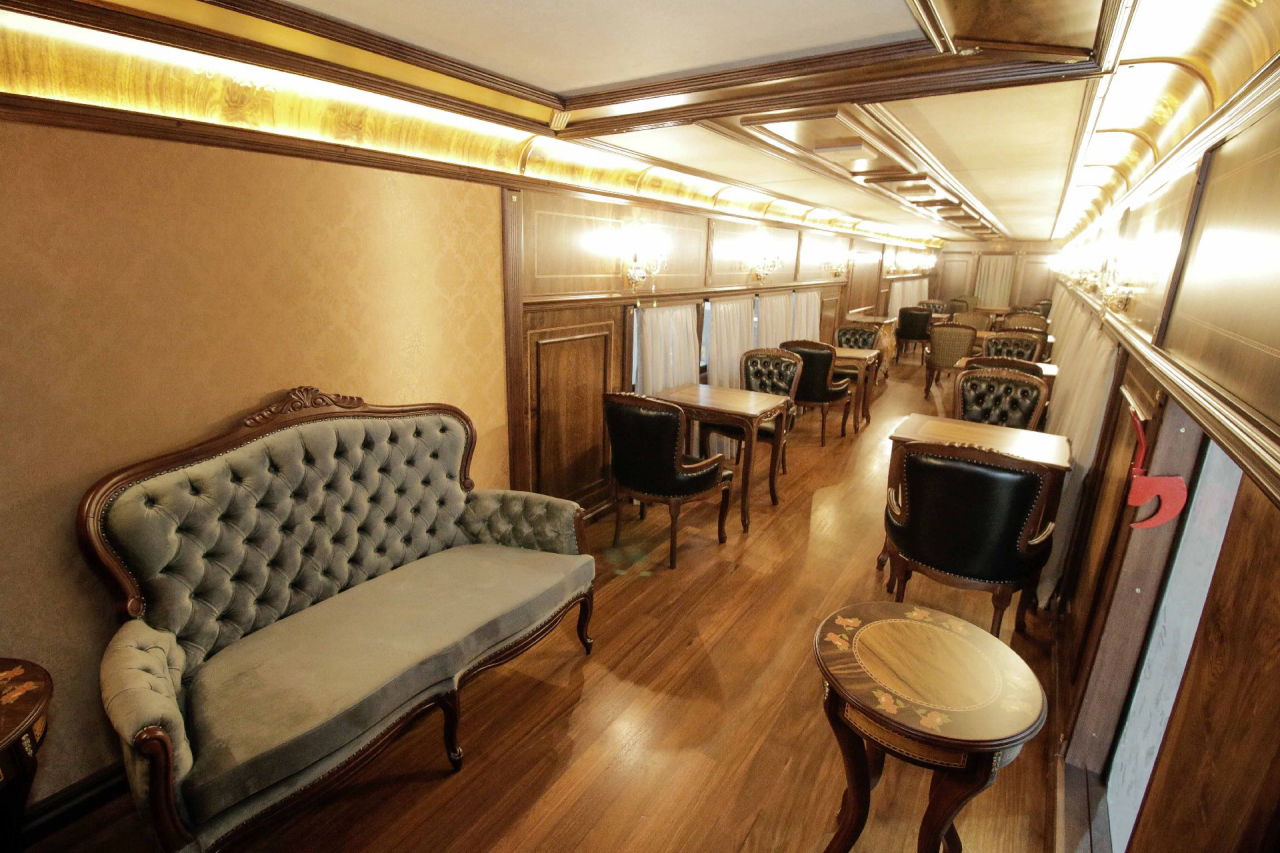 O vagão do trem tem capacidade para 70 pessoas. Foto: divulgação