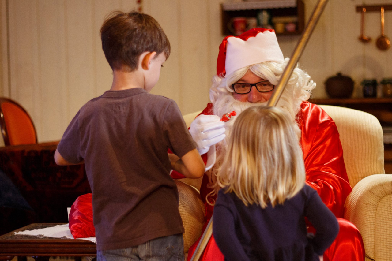 Também estão abertas as visitas à Casa do Papai Noel. Foto: Reprodução/Facebook