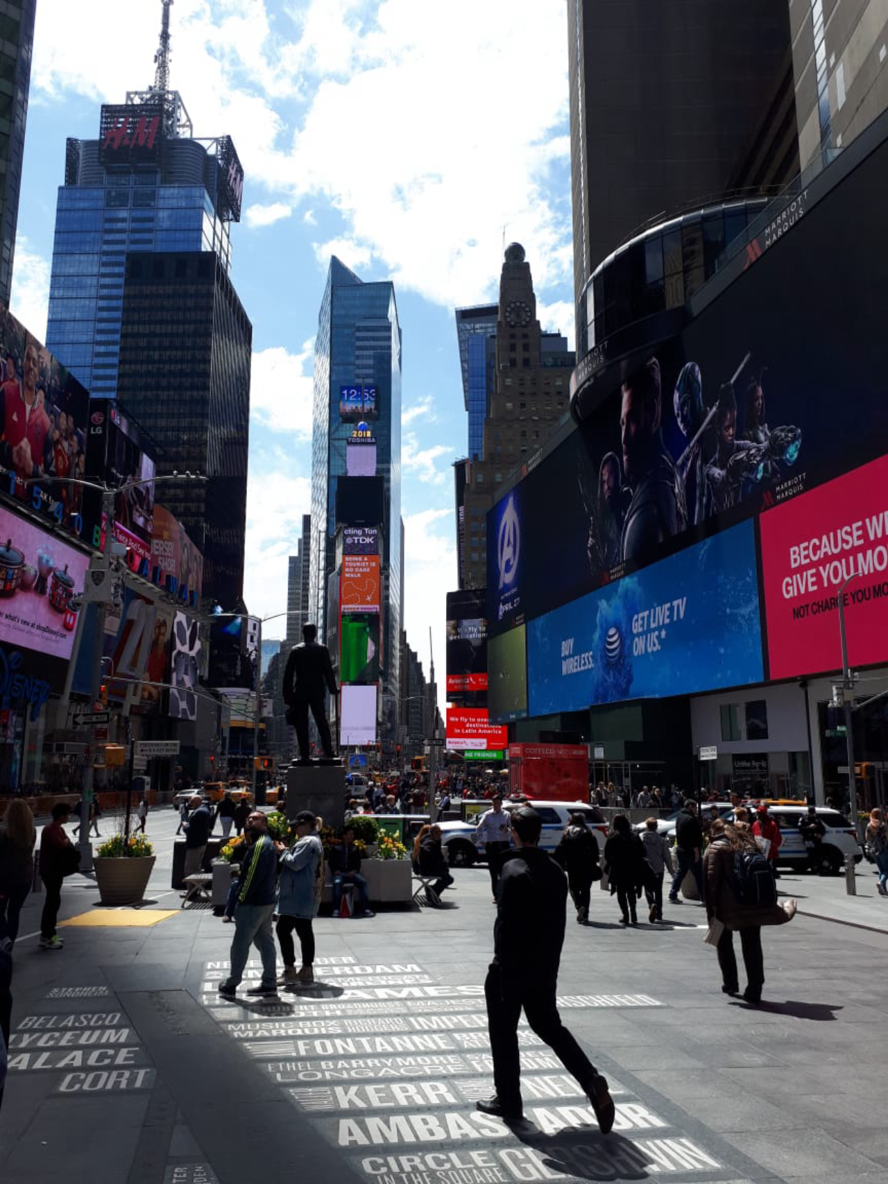 Times Square. Foto: Gilson Garrett Jr. / Gazeta do Povo.