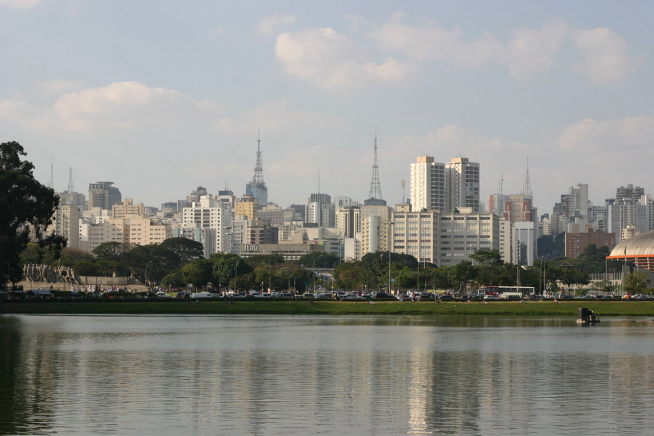 O Parque Ibirapuera, o principal de São Paulo. Foto: VisualHunt.