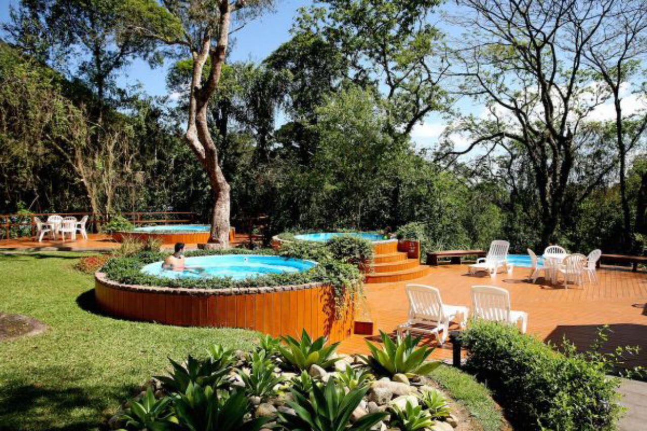 Águas termais são a principal atração de Santo Amaro da Imperatriz. Foto: Divulgação/Site Plaza Caldas da Imperatriz Resort &amp; SPA