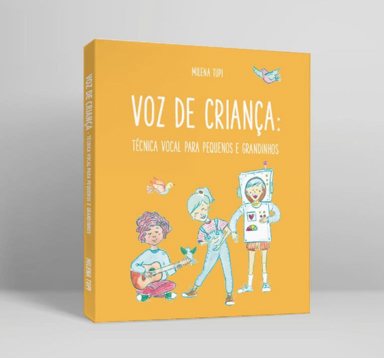Capa do livro "Voz de Criança"
